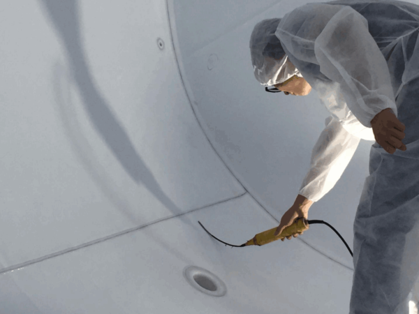 板襯四氟儲(chǔ)罐電火花檢測